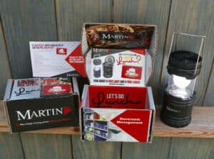 Martin Supply Fan Lantern Box Mailer
