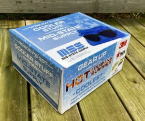 Mid State Supply products in a box